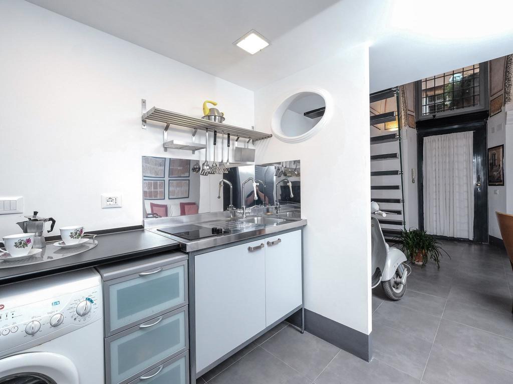 Ancient Trastevere Vespa Loft Appartement Rome Buitenkant foto